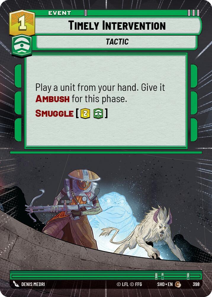 Timely Intervention (Hyperspace)