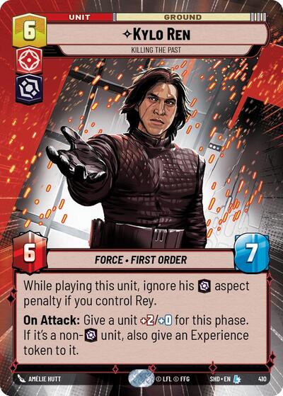 Kylo Ren - Killing the Past (Hyperspace) Shadows of the Galaxy card price