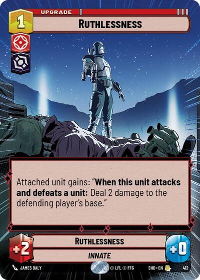 Ruthlessness (Hyperspace) Shadows of the Galaxy card price