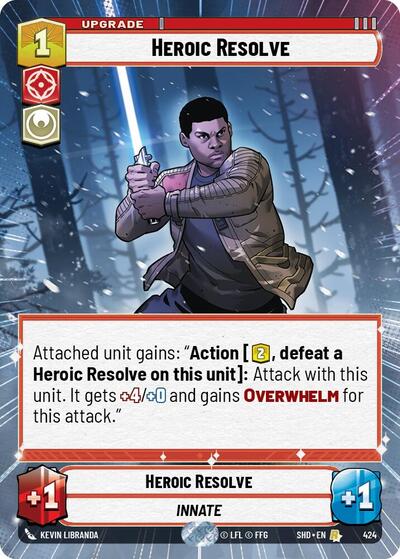 Heroic Resolve (Hyperspace) Shadows of the Galaxy card price