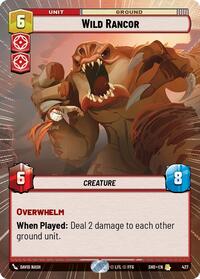 Wild Rancor (Hyperspace)