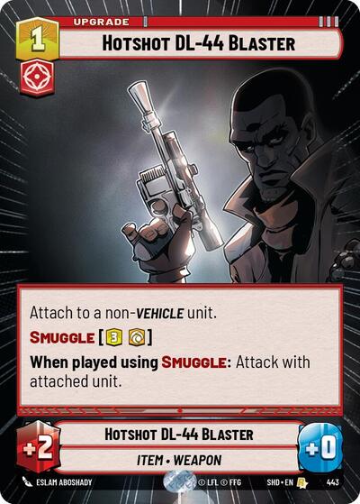 Hotshot DL-44 Blaster (Hyperspace) card