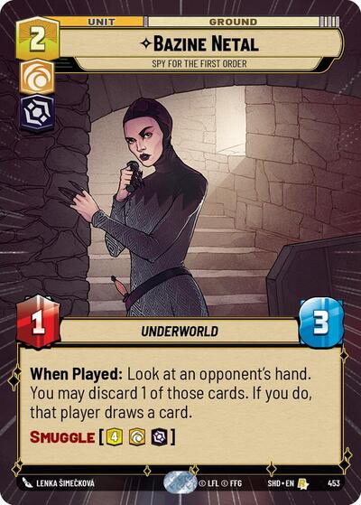 Bazine Netal - Spy for the First Order (Hyperspace) card