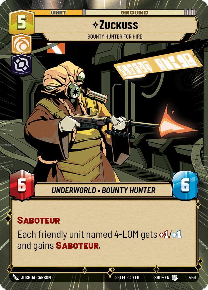 スターウォーズ　ZUCKUSS Zuckuss | Star Wars Databank | StarWars.com