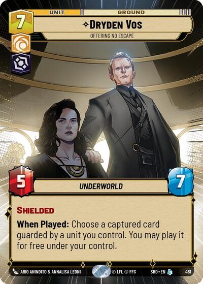Dryden Vos - Offering No Escape (Hyperspace) card