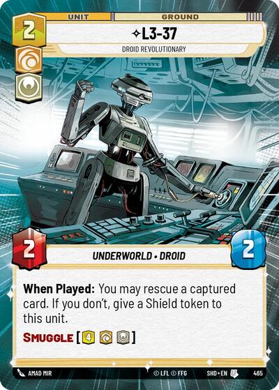 L3-37 - Droid Revolutionary (Hyperspace) card