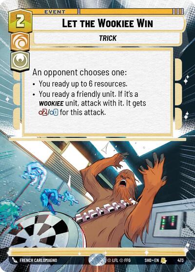 Let the Wookiee Win (Hyperspace) Shadows of the Galaxy card price