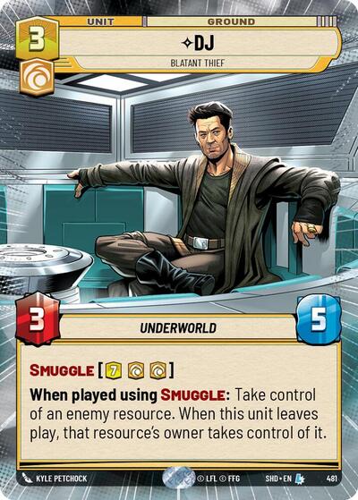 DJ - Blatant Thief (Hyperspace) Shadows of the Galaxy card price