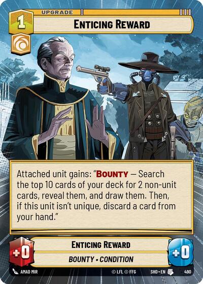 Enticing Reward (Hyperspace) card
