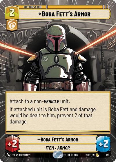 Boba Fett's Armor (Hyperspace) Shadows of the Galaxy card price