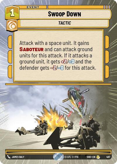 Swoop Down (Hyperspace) Shadows of the Galaxy card price