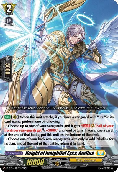 Knight of Insightful Eyes, Azaltus (419)