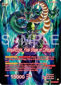 King Piccolo // King Piccolo, Final Stage of Conquest (SLR) card art