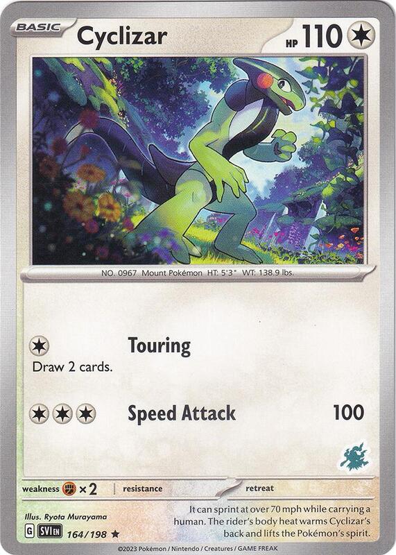 Cyclizar - Darkrai Deck 164/193 from Battle Academy 2024