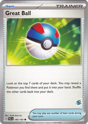 Great Ball - Darkrai Deck