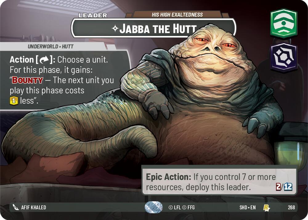 Jabba the Hutt - His High Exaltedness (Showcase) - Shadows of the