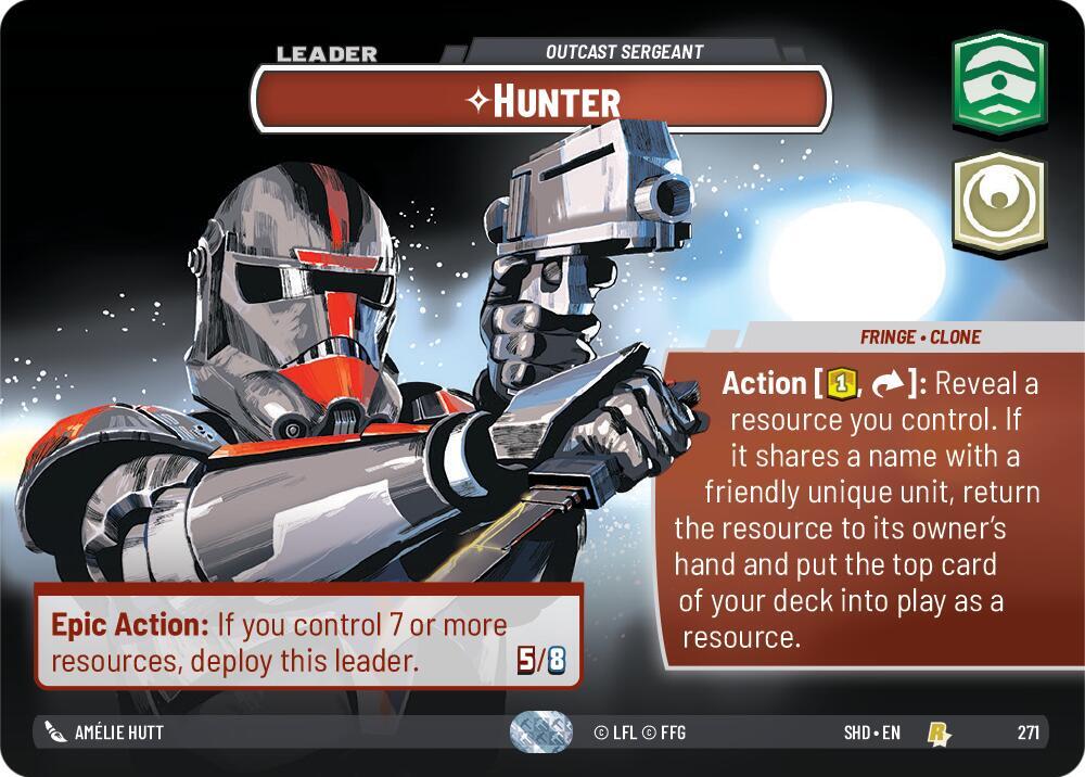 Hunter - Outcast Sergeant (Showcase) - Shadows of the Galaxy 