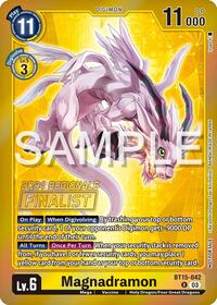 Magnadramon (2024 Regionals Finalist) - Exceed Apocalypse - Digimon card