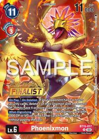 Phoenixmon (2024 Regionals Finalist) - Exceed Apocalypse - Digimon card