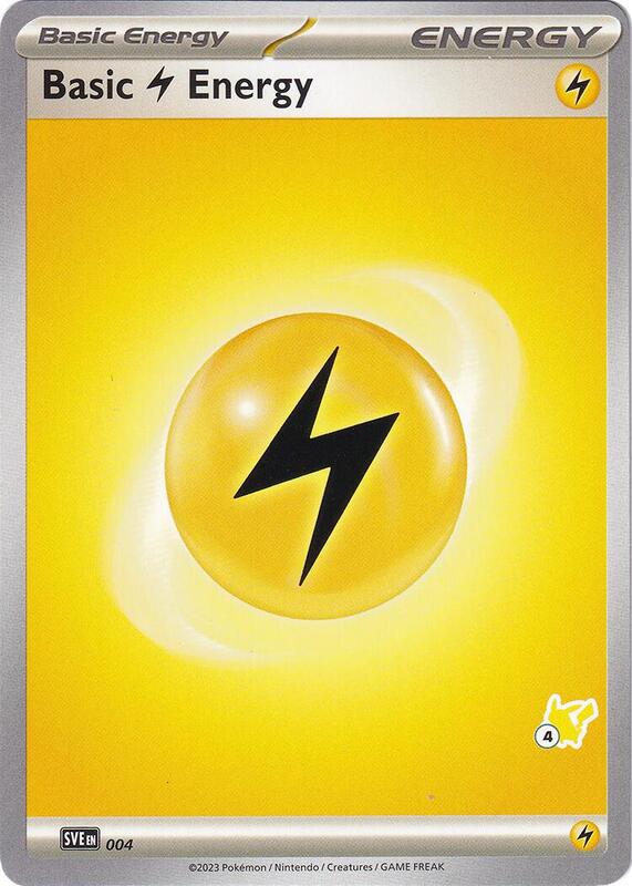 Basic Lightning Energy - Pikachu 4 004 from Battle Academy 2024