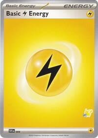 Basic Lightning Energy - Pikachu 27 #004 from Battle Academy 2024 Pokemon card image