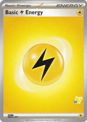 Basic Lightning Energy - Pikachu 39