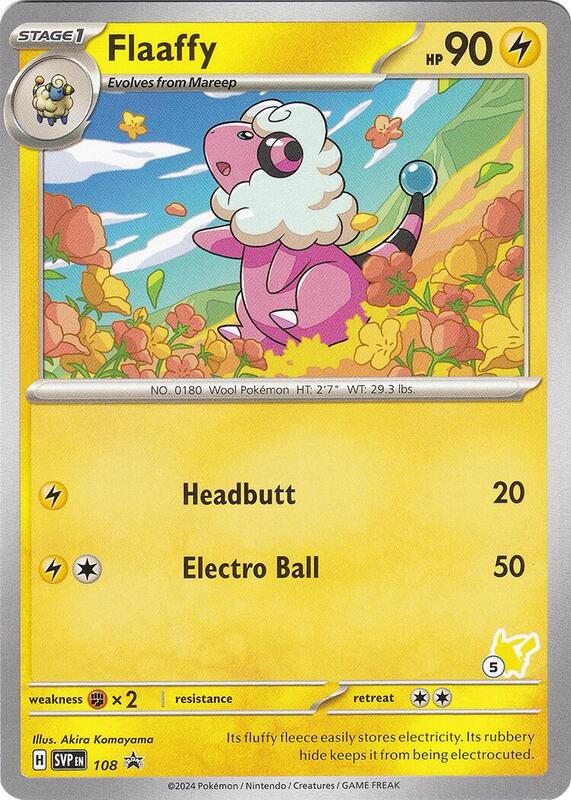Flaaffy - Pikachu 5 108 from Battle Academy 2024