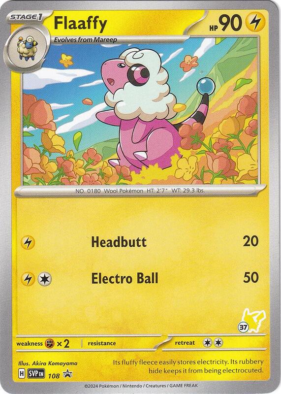 Flaaffy - Pikachu 37 108 from Battle Academy 2024