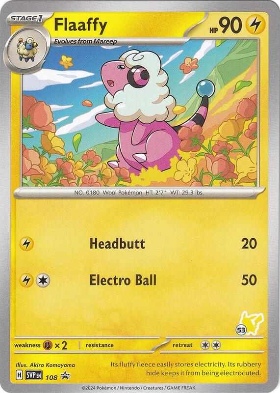 Flaaffy - Pikachu 53 108 from Battle Academy 2024