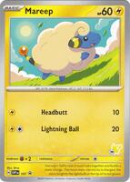 Mareep [Pikachu 19] #107 from Pokemon 2024 Battle Academy set