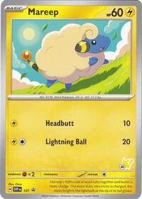 Mareep - Pikachu 41 #107 from Battle Academy 2024 Pokemon card image