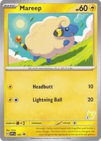 Mareep - Pikachu 2 - Battle Academy 2024