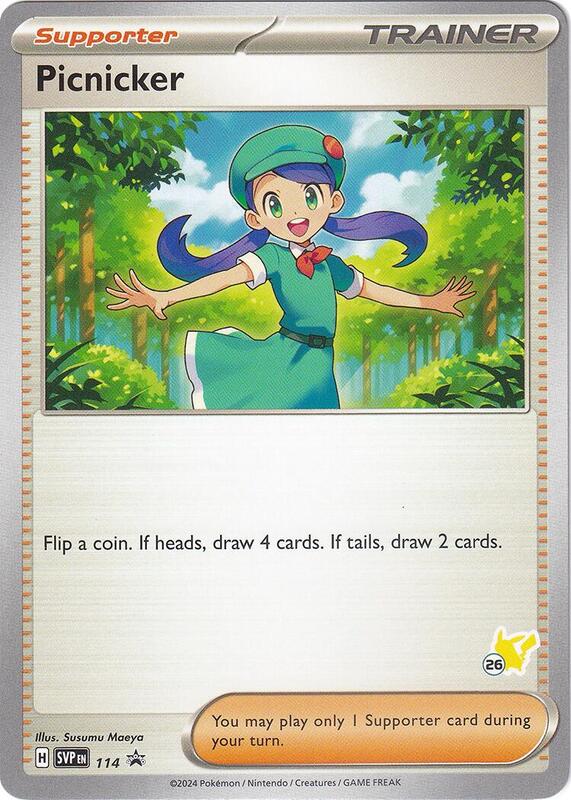 Picnicker - Pikachu 26 114 from Battle Academy 2024