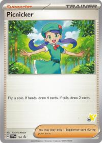 Picnicker - Pikachu 46 #114 from Battle Academy 2024 Pokemon card image