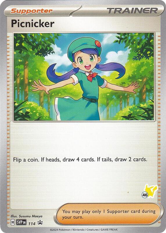 Picnicker - Pikachu 46 114 from Battle Academy 2024