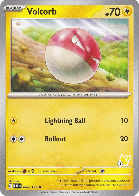 Voltorb - Pikachu 1 066/193 from Battle Academy 2024