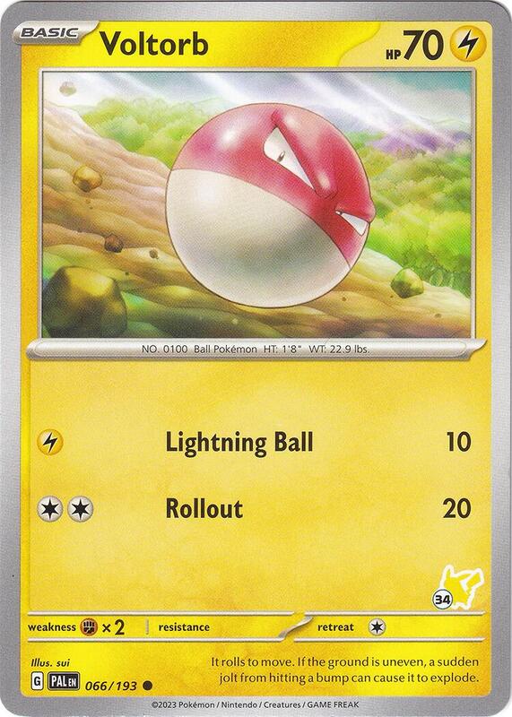 Voltorb - Pikachu 34 066/193 from Battle Academy 2024