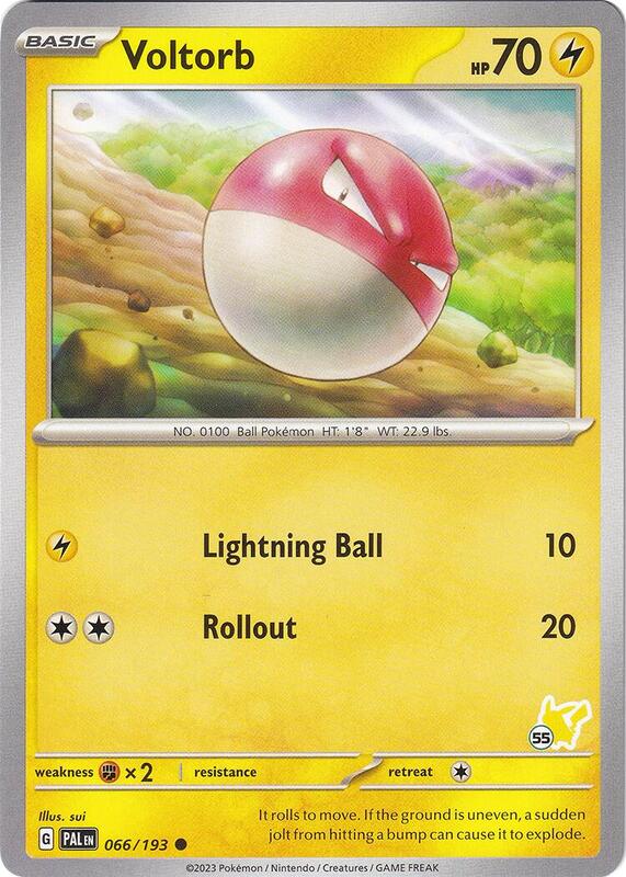 Voltorb - Pikachu 55 066/193 from Battle Academy 2024