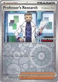 Professor's Research - 190/198 (2023) #190/198 from Professor Program Promos Pokemon card image