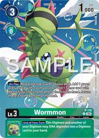 Wormmon - P-118 (Digimon Adventure 02: The Beginning Set) - Digimon Promotion Cards - Digimon card