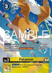 Patamon - P-122 (Digimon Adventure 02: The Beginning Set) - Digimon Promotion Cards - Digimon card