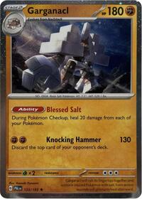 Garganacl (Cosmos Holo) #123/193 from Blister Exclusives Pokemon card image
