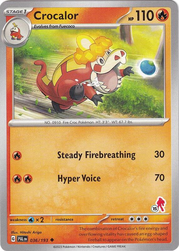 Crocalor - Armarouge 15 036/193 from Battle Academy 2024
