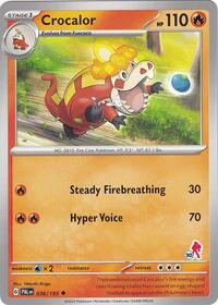 Crocalor - Armarouge 30 #036/193 from Battle Academy 2024 Pokemon card image