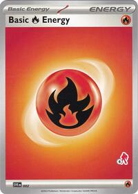 Basic Fire Energy - Armarouge 6 #002 from Battle Academy 2024 Pokemon card image