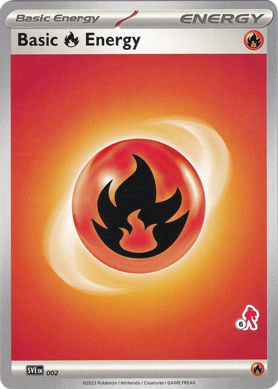 Basic Fire Energy - Armarouge 6 002 from Battle Academy 2024