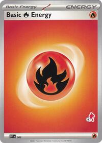 Basic Fire Energy - Armarouge 8 #002 from Battle Academy 2024 Pokemon card image