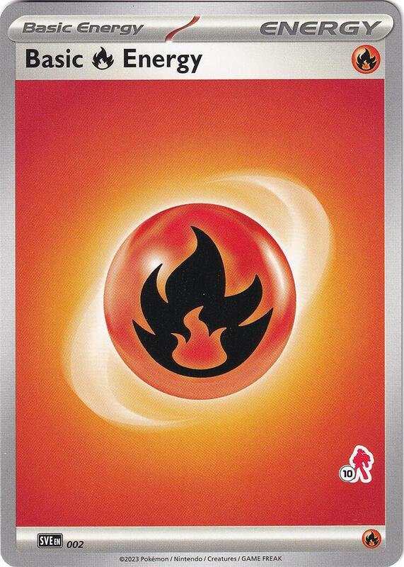 Basic Fire Energy - Armarouge 10 002 from Battle Academy 2024