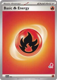 Basic Fire Energy - Armarouge 16 #002 from Battle Academy 2024 Pokemon card image