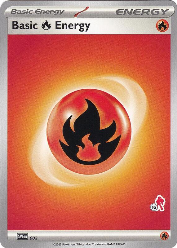 Basic Fire Energy - Armarouge 16 002 from Battle Academy 2024
